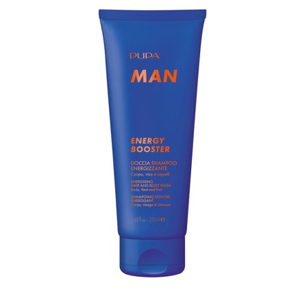 Pupa Man Energy Booster - Doccia Shampoo Energizzante 250ml Uomo - Bagno e Doccia