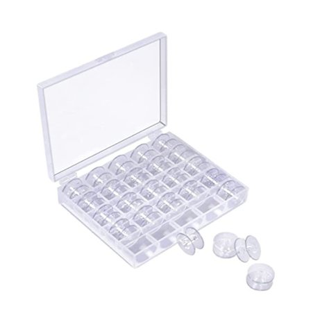 Tomme spoler til symaskiner plast 25 stk