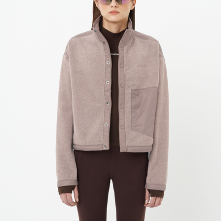 Salomon - Midlayers Chroma Fleece Cardigan W - Etherea