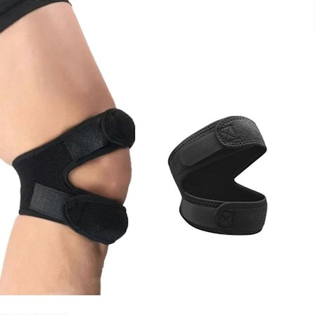 Knebeskyttelse for smertelindring og patellastabilisering, justerbar knestøtte for patella, knebeskyttelse for meniskskade - GSL [Db]