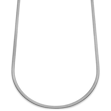 Essentials | Collier argenté à maille serpent 4 mm pour hommes - Chaînes - pour Hommes - Lucleon