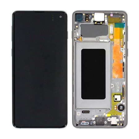 Samsung Galaxy S10 (SM-G973F) Skärm med LCD Display Original - Svart
