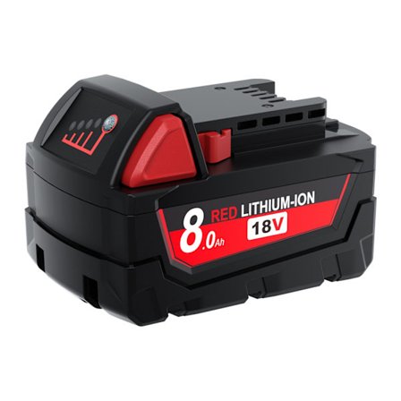 Milwaukee M18 Akku 8000mAh 18V ladattava akku Milwaukee Tool M18B5 XC 48-11-2402 48-11-2411 2604-22