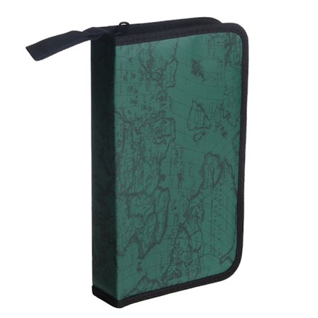 CD-mapp för 80 CD/DVD/Blu - ray Robust konstruktionsväska Förvaringshållare Organizer