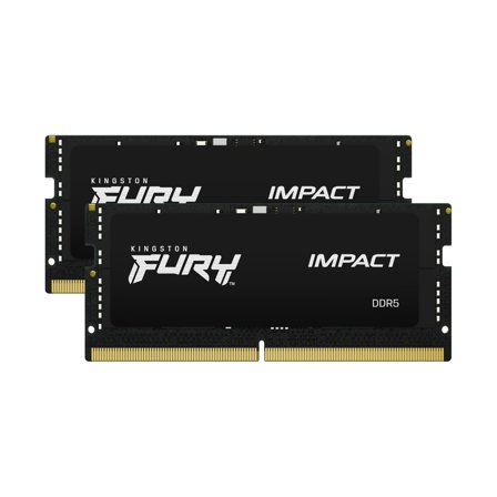 Kingston FURY Impact 64GB DDR5 (2x32GB) 5600MHz SODIMM CL40-40-40, 1.1V