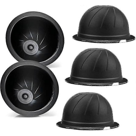 5 stk. Gjenbrukbare Kaffekapsel Pods 230ml Påfyllbare Vertuo Kaffekapsel Kaffekapselkopp