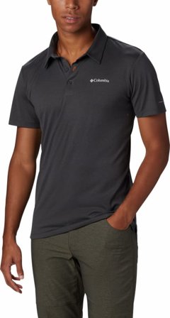 Columbia Montrail Men ́s Triple Canyon Tech Polo Men short-sleeved sweaters Grey M