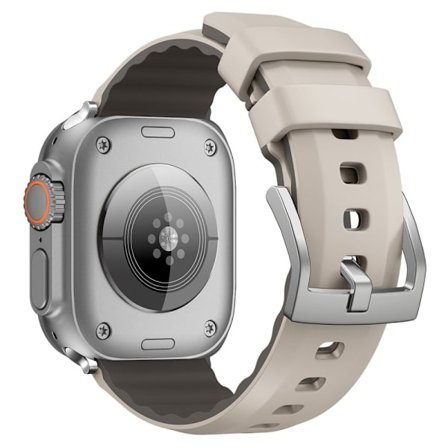 Apple Watch Series 9 8 7 41mm / 6 5 4 SE (2022) SE (2023) SE 40mm / 3 2 1 38mm Silikonklokkearmbånd - Stjernelys