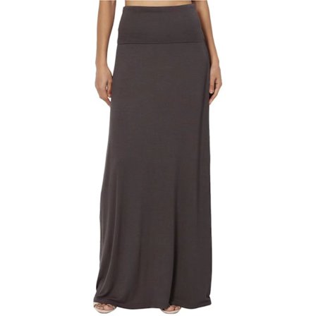 Lange Skjørt for Kvinner Høst Vinter Maxi Skjørt Høy Midje