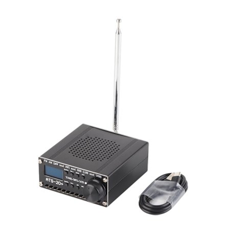 ATS 20 Plus Si4735 Full Band Radiomottagare AM LW MW SW SSB LSB USB Scanner Bärbar med Antenn