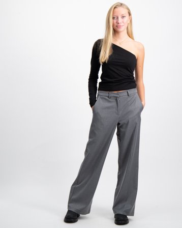 RYVLS Wide Dressed Pant Gris Pantalons Fille - Kids Brand Store