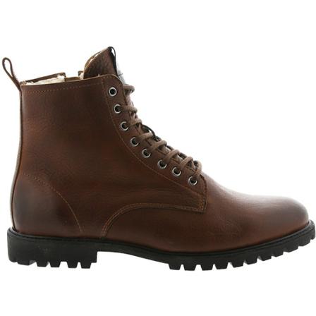 Blackstone, Sg 49 OLD Yellow - Lace UP Boot - FUR Bruin, Heren, Maat:46 EU,leer