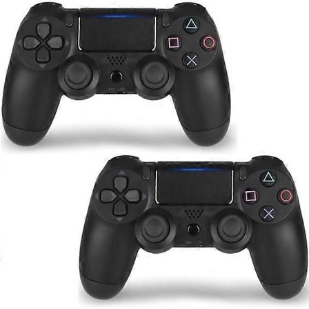 Høj kvalitet nyt 2-pak PS4 Controller DoubleShock trådløs kompatibel Playstation 4 erstatning