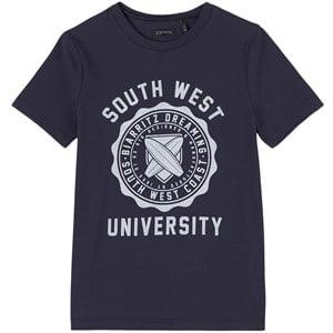 Kids - IKKS Navy Graphic Print T-Shirt 12 years - Tops - 12 years - Blue