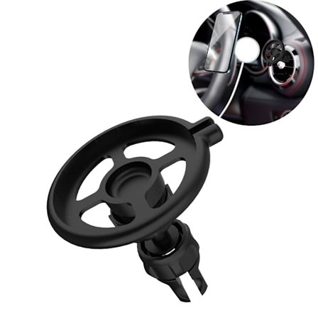 Justerbar trådlös laddare Hållare Bil Mobiltelefon Laddare Montering 360° Rotation Laddare Luftventil Ställ