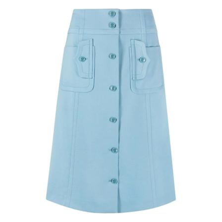Boutique Moschino Midi Skirts Blå, Dame