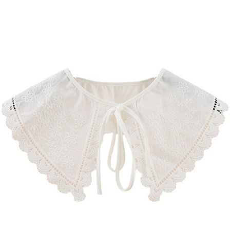 Falsk krave sjal wrap skulder wrap