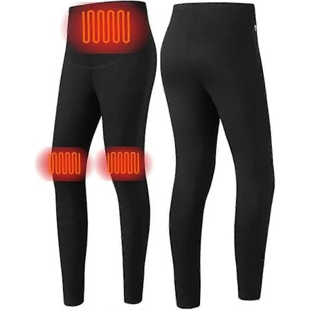 Oppvarmet Termisk Undertøy, USB Elektrisk Oppvarmet Termisk Langermet T-skjorte Ultr mykt Baselag Varm Topp, Vaskbart Elektrisk Varmeundertøy-gzyv-Yv