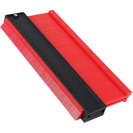 Contour Gauge Duplikator, plastprofilmätare, 10" formkonturmätverktyg