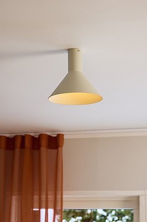 Jotex - EVAN lampa sufitowa Ø 20,5 cm Kolor beżowy - Kup Lampy sufitowe firmy Jotex