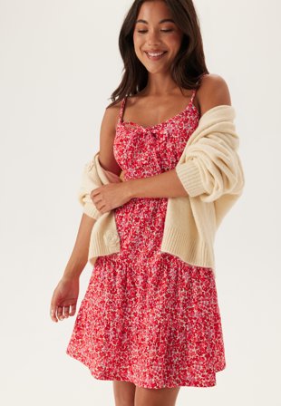 BUBBLEROOM Short Flounce Strap Dress Vaatteet