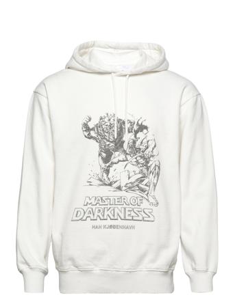 Artwork Hoodie Hoodie Trøje Hvid HAN Kjøbenhavn