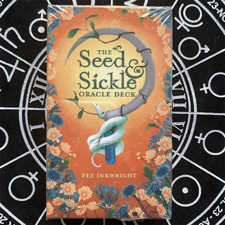 Tarot Engelska orakel kort brädspel poker seed sickle oracle deck