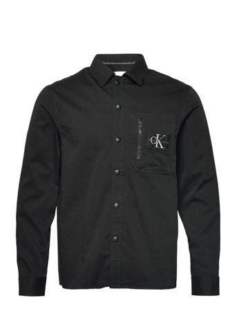 Utility Overshirt Overshirts Svart Calvin Klein Jeans