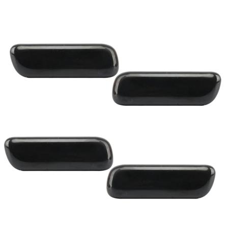 2x Bilstrålkastare Cap för Pajero V93 V97 2006 2007 2008 2009 2010-2019 8264a027 black