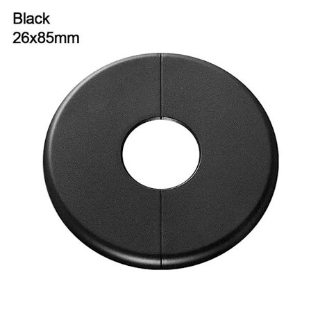 Duschblandare Kåpa Cover Dekorativ Cover SVART 26X85MM