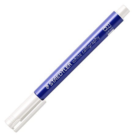 Staedtler Metallic Calligraphy pen white