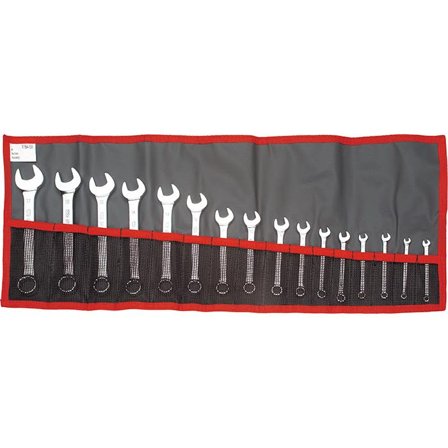 Facom 39.JE16T U-ringnyckelsats med 16 nycklar metrisk mm, Handverktyg