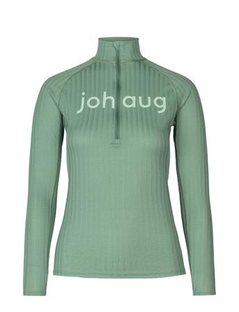 Rib Tech Half Zip Green Johaug