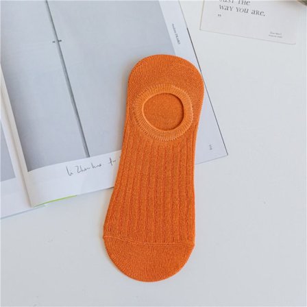 Miesten sukat puuvillasukat ORANSSI