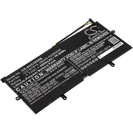 Batteri til bærbar PC for Asus Chromebook Flip C302CA-DH75 og andre.