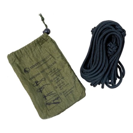 Ticket To The Moon Hammock Attachment Rope Pouch Hammock Black OneSize