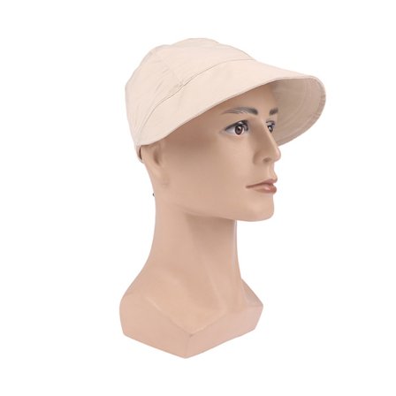 Solbadehatte til kvinder Sommer Hurtigttørrende visirer Justerbare