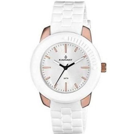 Damklocka - RADIANT - NEW BLACK & WHITE RA164604. Q - Kvarts - Analog - Gummi
