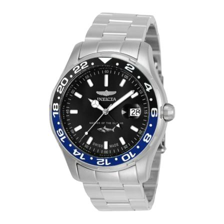 Invicta Watches Pro Diver Quartz Herenhorloge - 44mm , Grijs , Heren , Maat: ONE Size Horloges