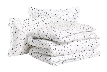 GANT Sengesett Small-Floral Sateng Navy 140x220