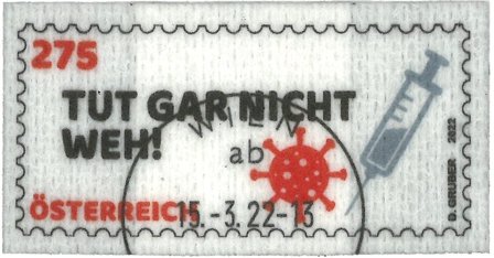 Østrig - Plaster - Stemplet frimærke