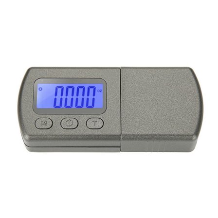 Digital Vågsadapter, Mini Digital Cell Vågsadapter, Vinyl Skivspelare Nål Noggrannhet 0,01g Spår Adapter Grammofon Nål Skiva Microgroove med Blå Ba