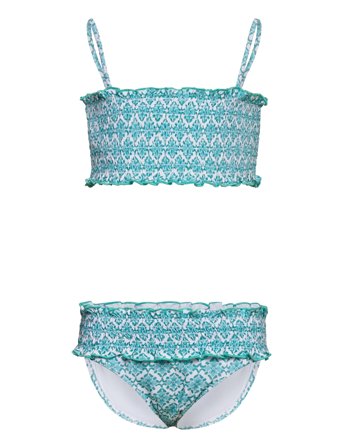 Mango | Printed Bandeau Bikini | 5-6
