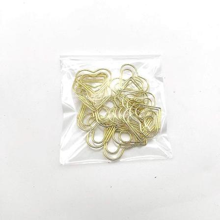 Syd menmuotoiset kultaiset paperiliittimet h koristeluun, toimiston kirjanmerkkeihin ja suunnitteluun