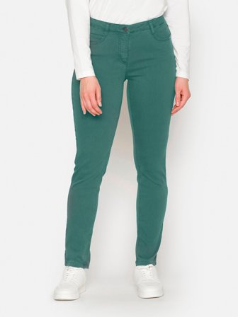 BRANDTEX - Madelaine Jeans - Grøn - Straight Fit