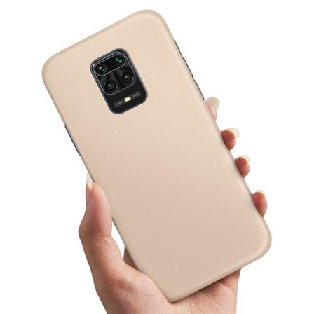 Xiaomi Redmi Note 9 Pro - Deksel/Mobildeksel Beige Beige