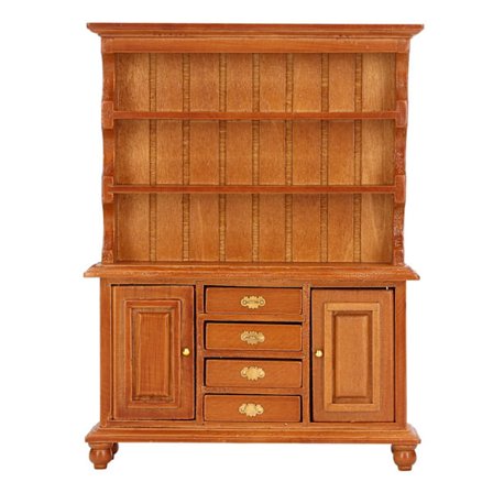 Nukkekodin kirjahylly 1:12 Mini-nukkekodin huonekalut Retro-miniatyyrikirjahylly Säästökaappi Tutkimusolohuoneen sisustus