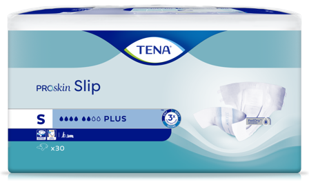 Tena slip plus S (56-85 cm) 30 stk