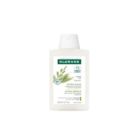 Klorane Latte d'Avena Shampoo all'Avena Extra Delicato 200ml - Shampoo Delicato