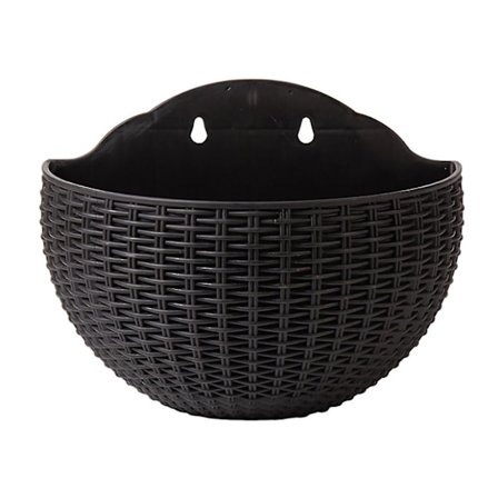 Veggmonterte Blomsterpotter Blomsterpotte Gave Balkong Halvsirkelformet Innendørs Utendørs Hjemmedekorasjon Hengende Europeisk Stil Vase